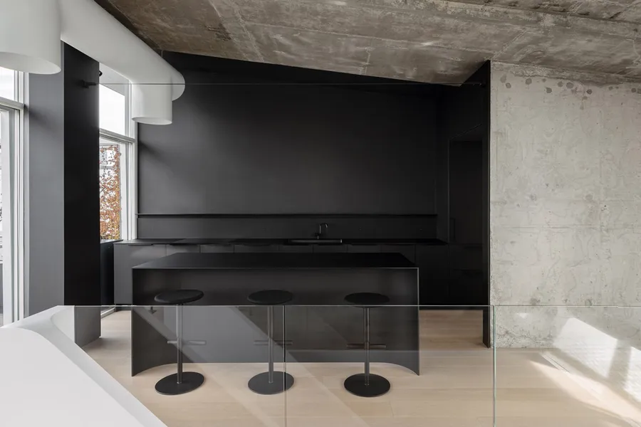 Интерьер пентхауса в Торонто