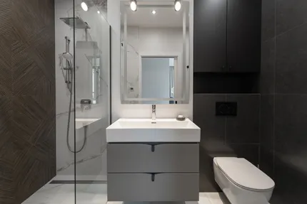 Дизайн ванной в стиле минимализм