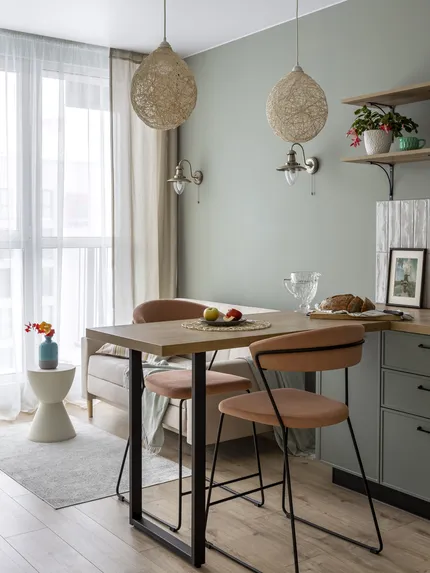 Интерьер квартиры-студии для сдачи в аренду