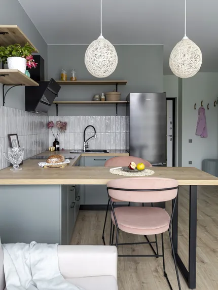 Интерьер квартиры-студии для сдачи в аренду