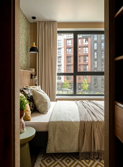 Интерьер квартиры-студии в ЖК Северный Берег