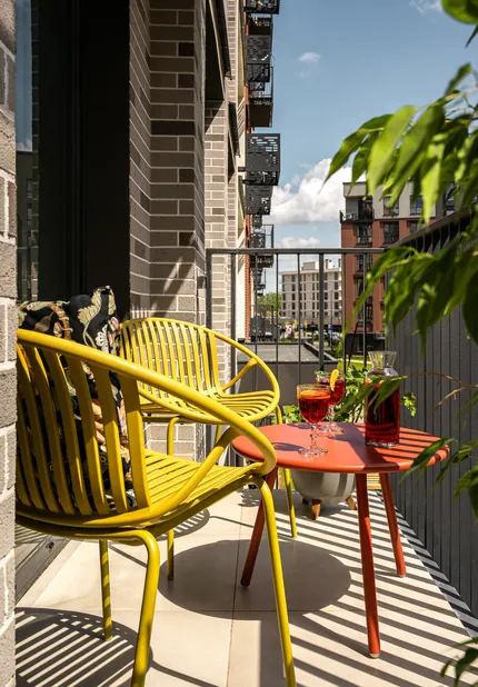 Интерьер квартиры-студии в ЖК Северный Берег