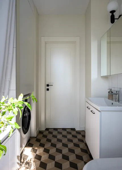 Интерьер квартиры-студии в ЖК Северный Берег