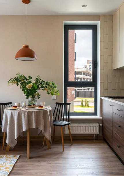 Интерьер квартиры-студии в ЖК Северный Берег