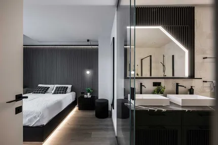 Интерьер мансарды в Инсбруке