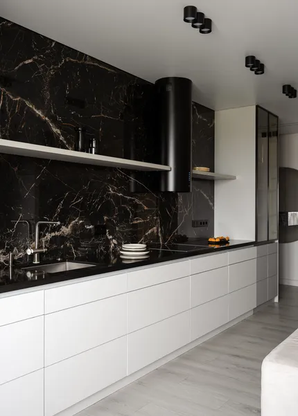 Дизайн современной квартиры с открытой планировкой