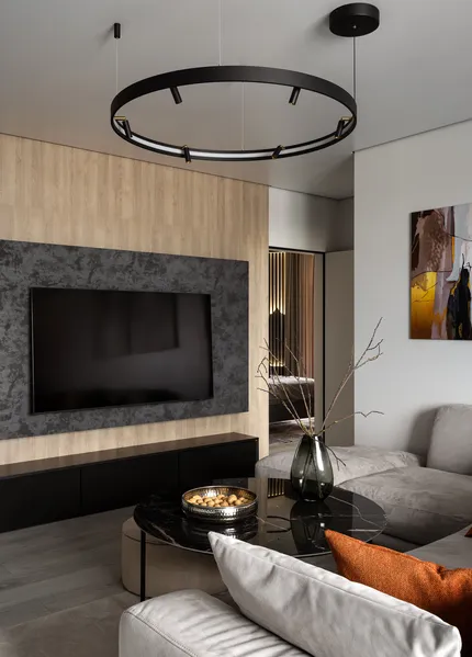 Дизайн современной квартиры с открытой планировкой