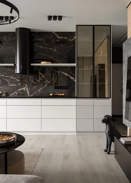 Дизайн современной квартиры с открытой планировкой