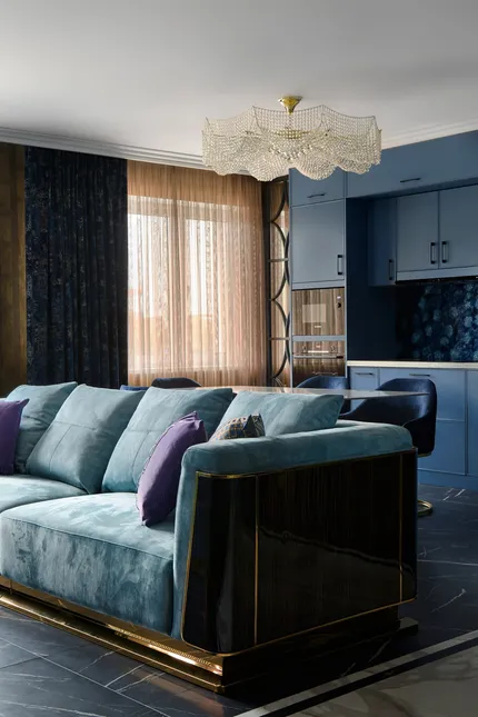 Интерьер квартиры в стиле ар-деко