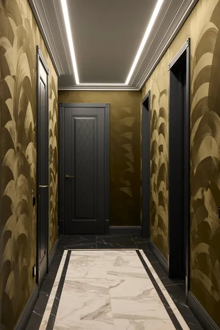 Интерьер квартиры в стиле ар-деко