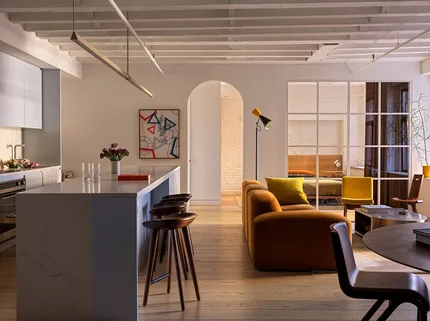 Исторический лофт в Нью‑Йорке