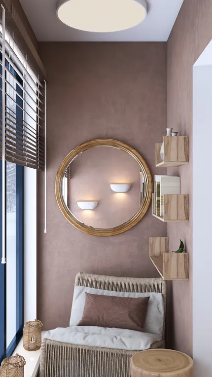 Квартира-студия для молодой девушки