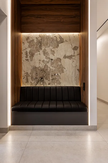 Теплый интерьер стоматологии