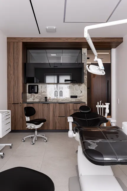 Теплый интерьер стоматологии