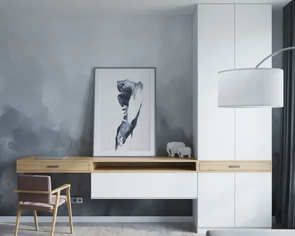 Дизайн-проект квартиры в холодных тонах