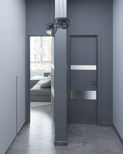 Дизайн-проект квартиры в холодных тонах