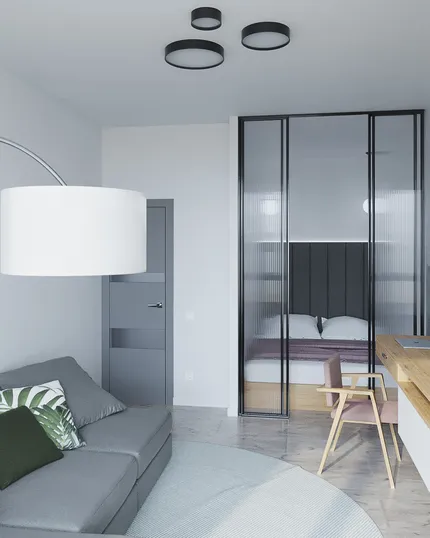 Дизайн-проект квартиры в холодных тонах