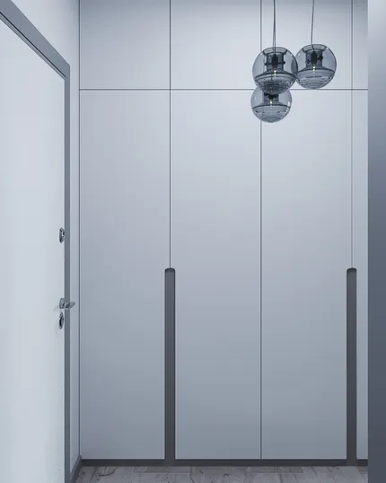 Дизайн-проект квартиры в холодных тонах