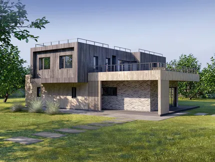 Дом в яблоневом саду