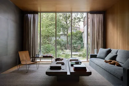 Интерьер бельгийского таунхауса