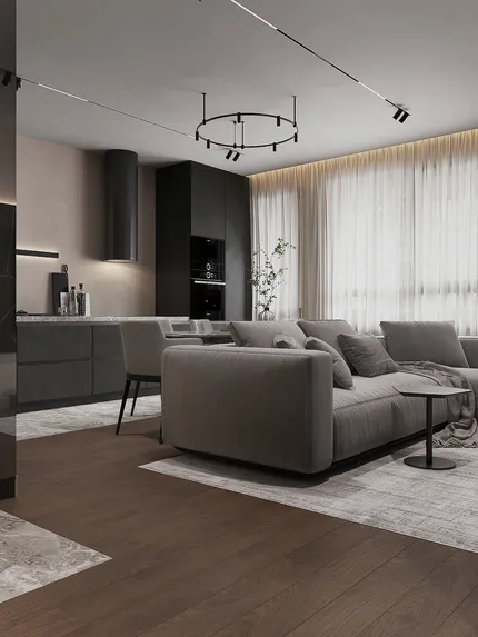 Проект квартиры в ЖК Левада