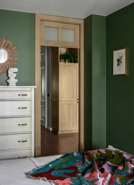 Скандинавский интерьер с яркими акцентами