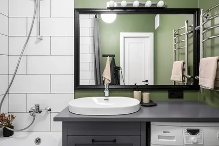 Скандинавский интерьер с яркими акцентами