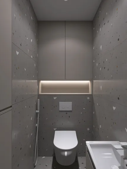 Современная квартира с неоклассическими элементами