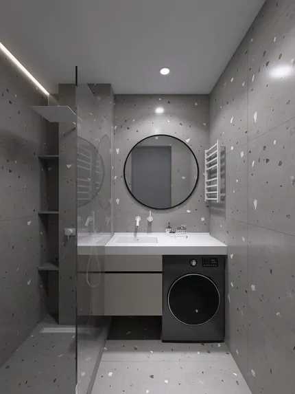 Современная квартира с неоклассическими элементами