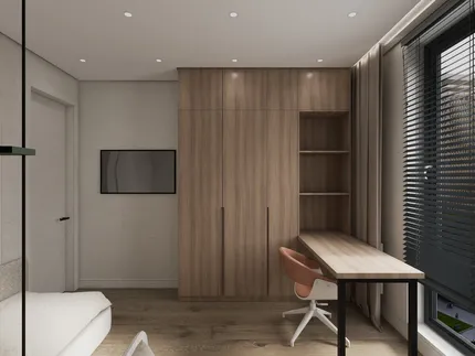 Современная квартира с неоклассическими элементами