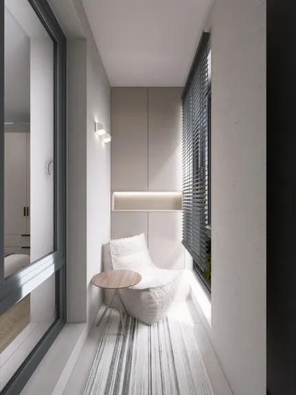 Современная квартира с неоклассическими элементами