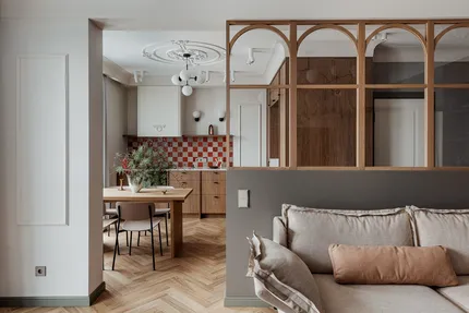 Эклектичный интерьер квартиры