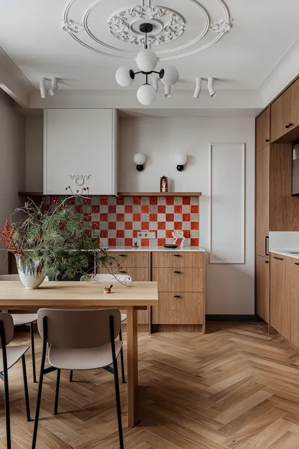 Эклектичный интерьер квартиры