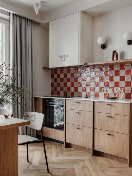 Эклектичный интерьер квартиры