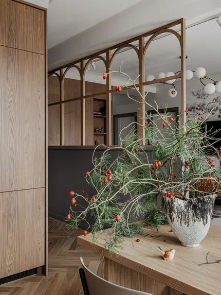 Эклектичный интерьер квартиры