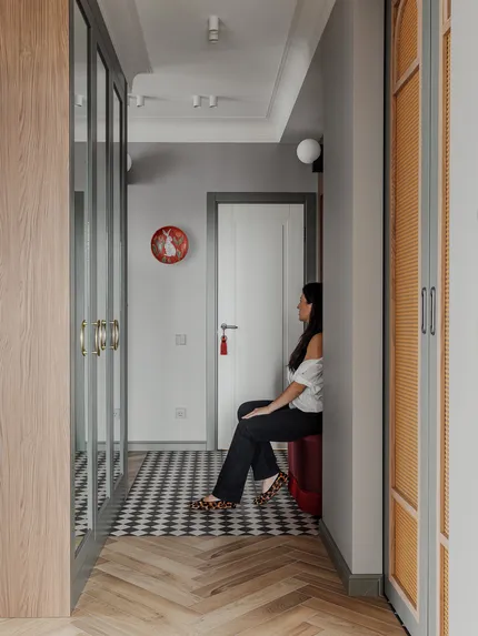 Эклектичный интерьер квартиры