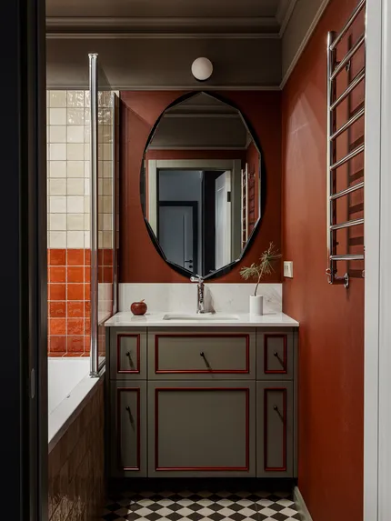 Эклектичный интерьер квартиры