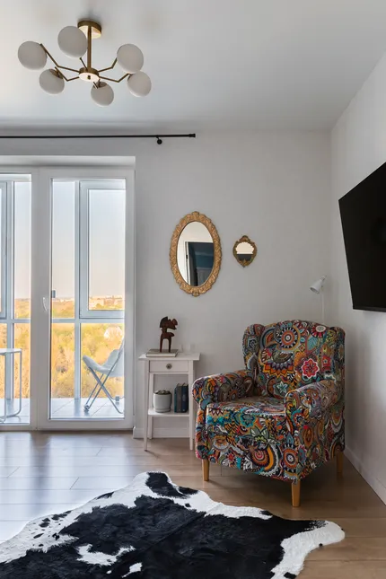 Эклектичный интерьер квартиры