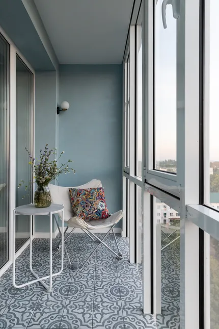 Эклектичный интерьер квартиры