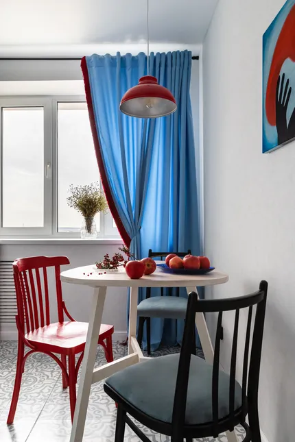 Эклектичный интерьер квартиры