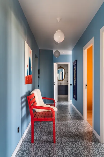 Эклектичный интерьер квартиры