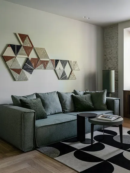 Квартира с азиатскими мотивами в сталинке