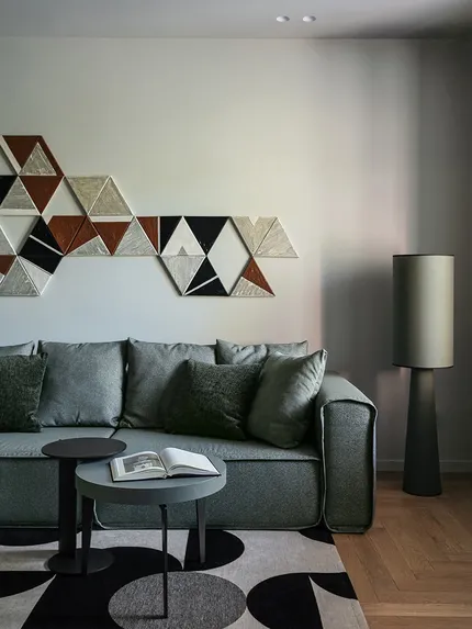 Квартира с азиатскими мотивами в сталинке