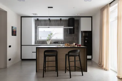 Серая тишина: интерьер загородного дома