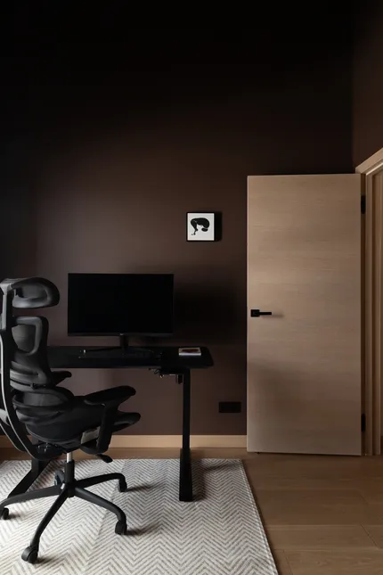 Серая тишина: интерьер загородного дома