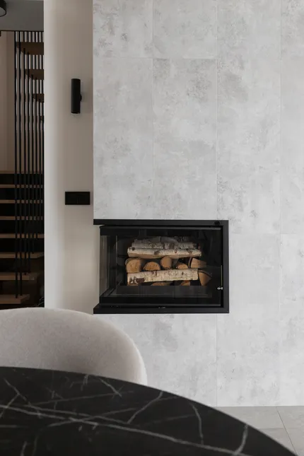 Серая тишина: интерьер загородного дома