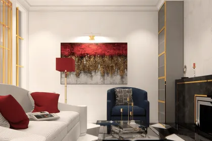 Проект квартиры-студии для женщины