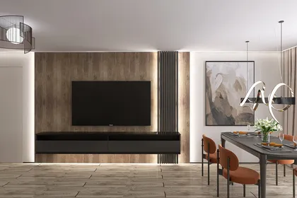 Проект трехкомнатной квартиры