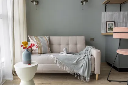 Интерьер квартиры-студии для сдачи в аренду